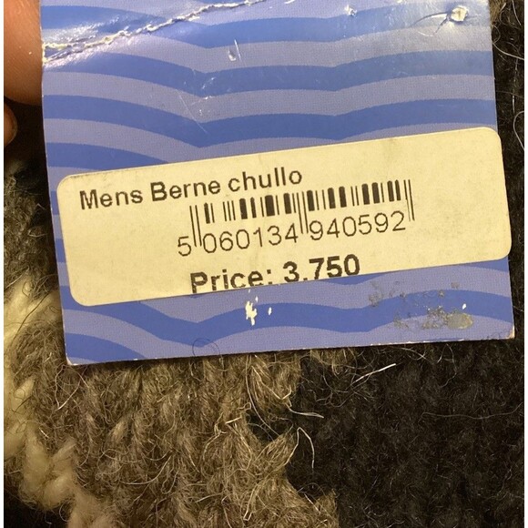 Pachamama Men's Wool Trapper Hat Winter Accessory Grey Made In Nepal With Tags - Picture 5 of 12